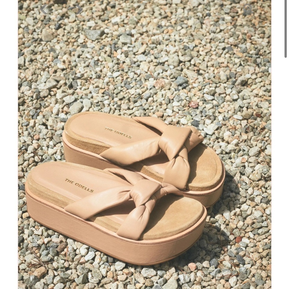 The Odells summer platform puffy slide sandal - Picture 4 of 16